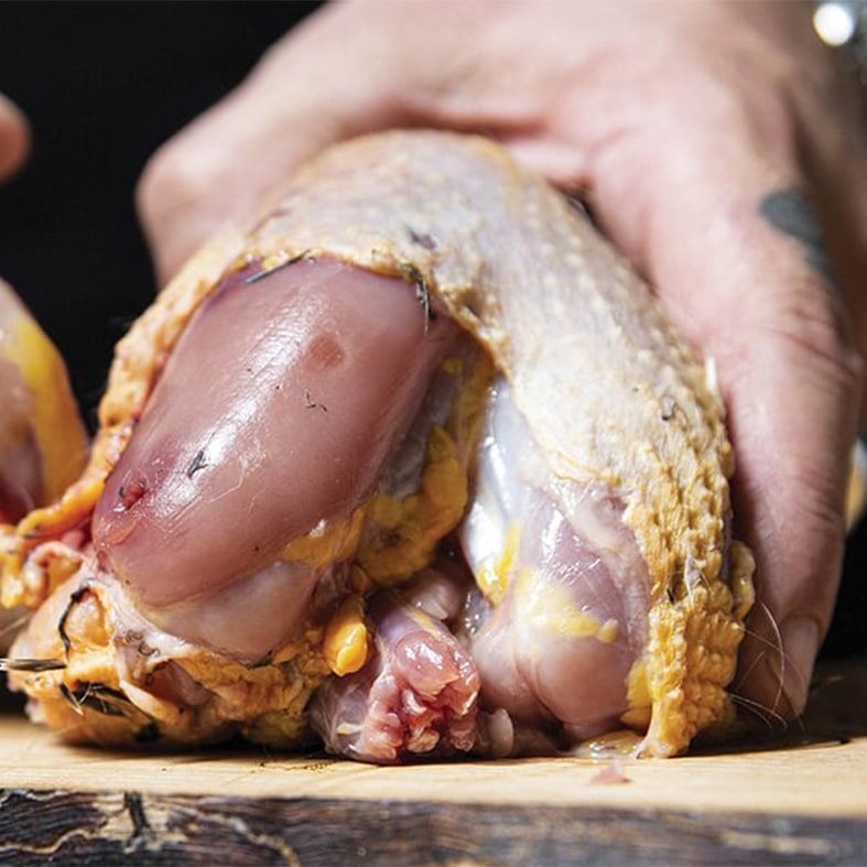 Handling game meat