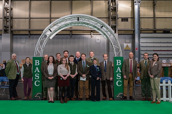 BASC staff standing together in Crufts
