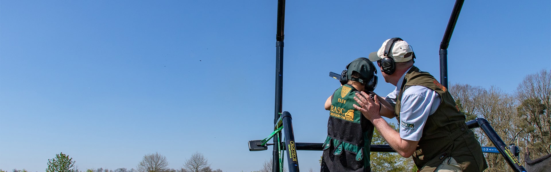 A BASC coach teaching a student