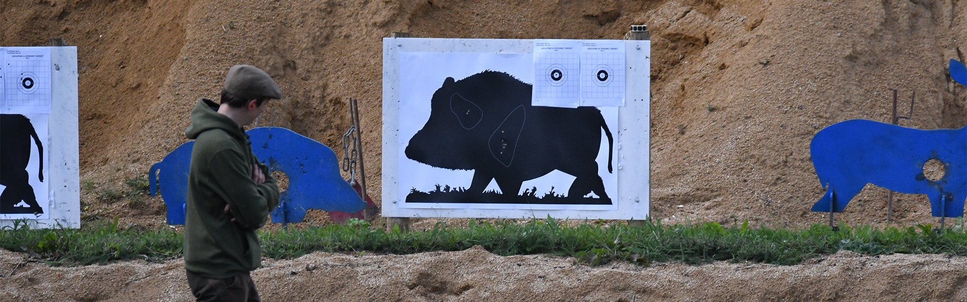 A boar target
