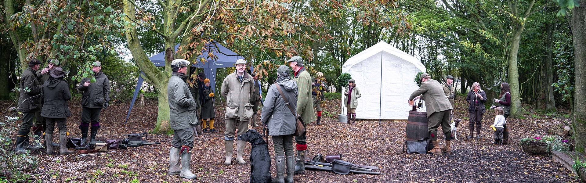 A group of shooters talking
