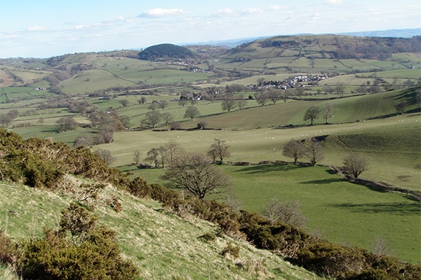 A countryside landscape