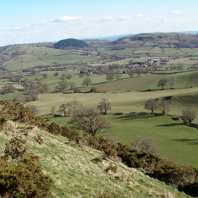 A countryside landscape