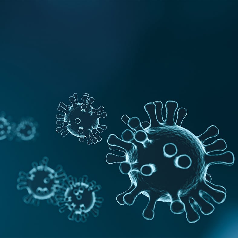 A virus illustration