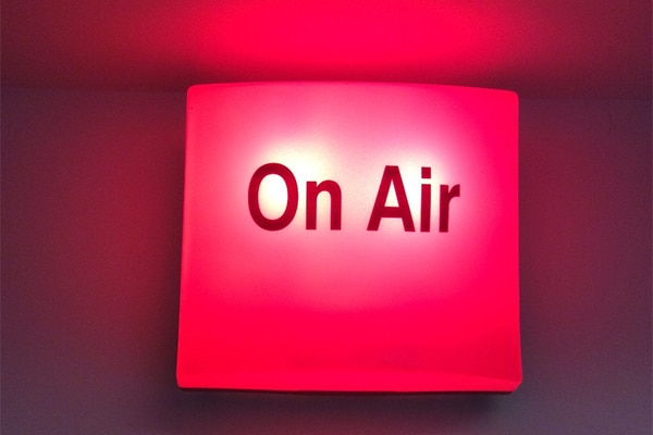 An on air light