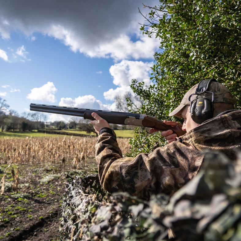 Man shooting using non lead ammunition