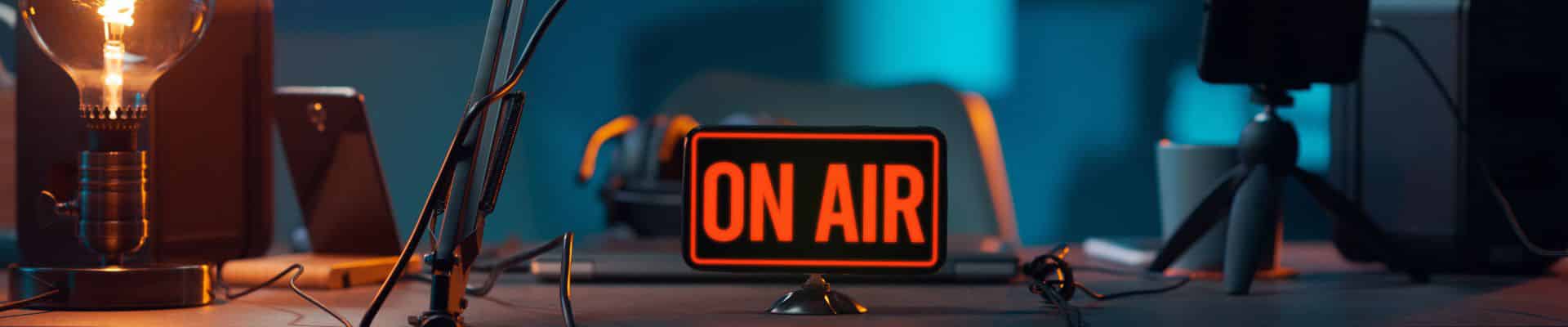 On air sign