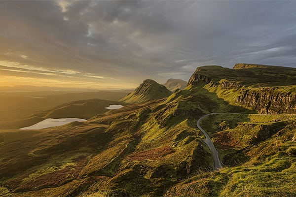 Scottish highland landscape