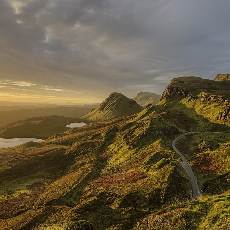 Scottish highland landscape