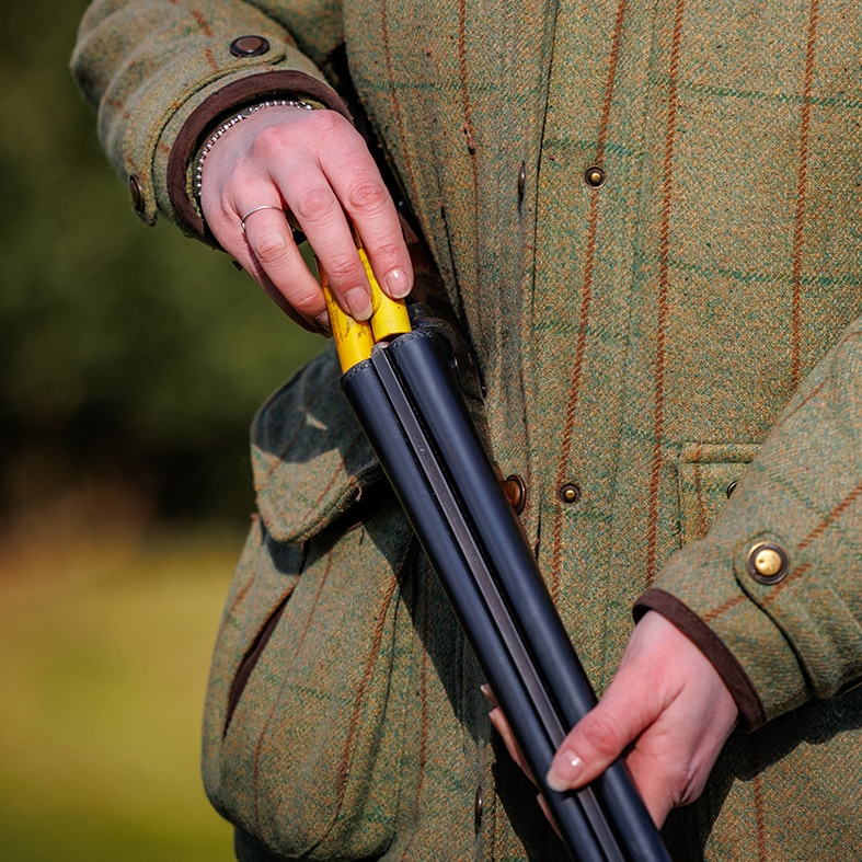Loading a shotgun