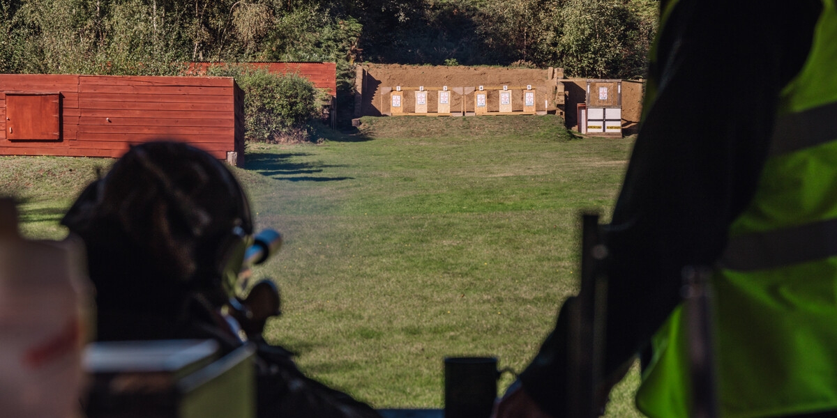 Bisley women in shooting