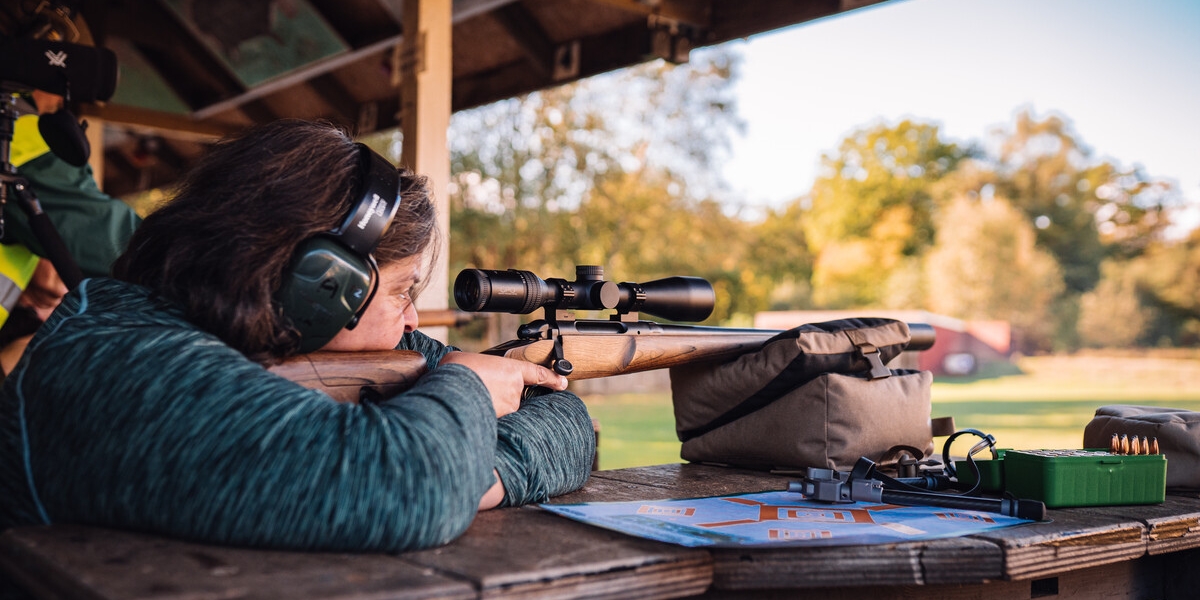 Bisley women in shooting