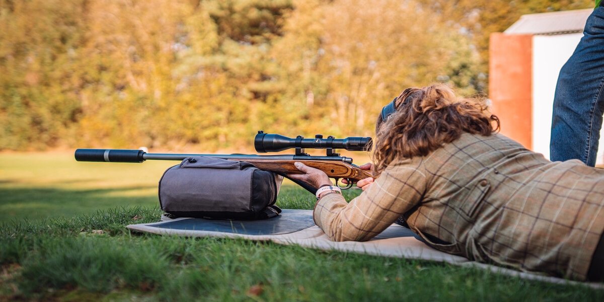 Bisley women in shooting