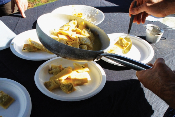 pheasant ravioli