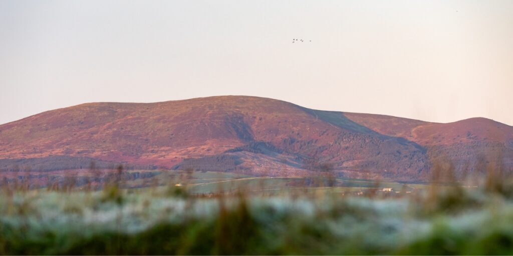 Criffel at Caerlaverock