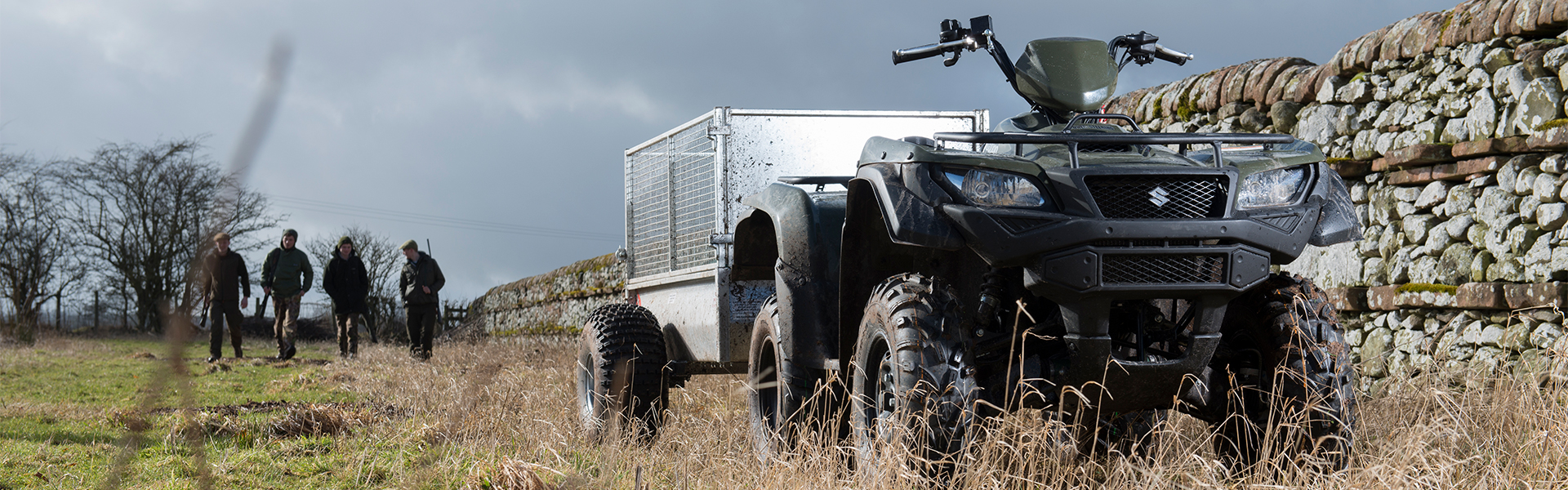 A Suzuki ATV