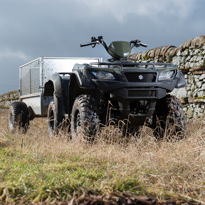 A Suzuki ATV