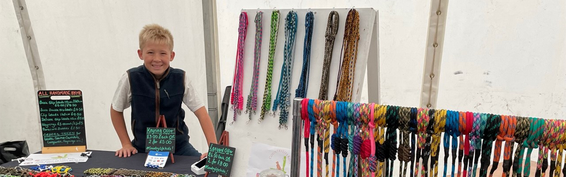 Zach Turner standing at his stall