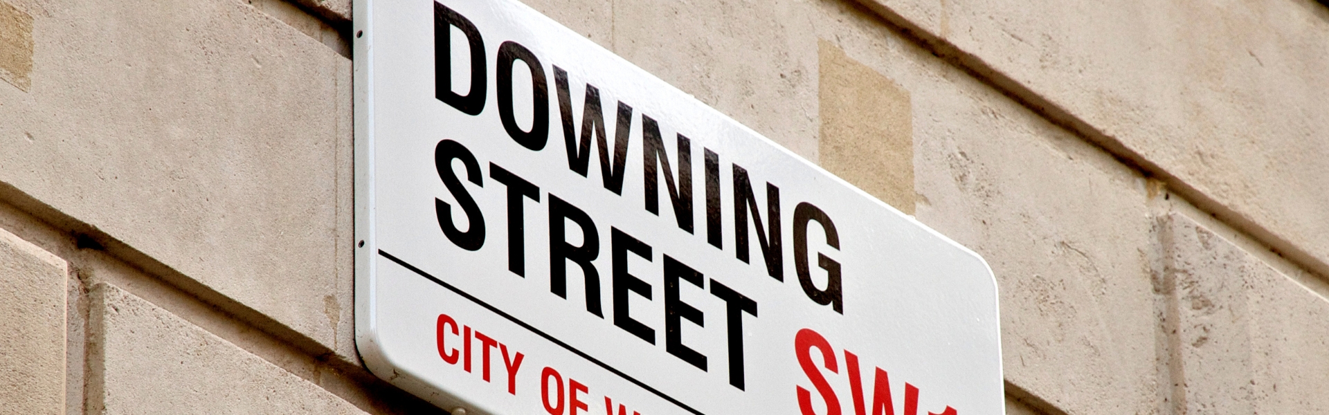 Downing street sign