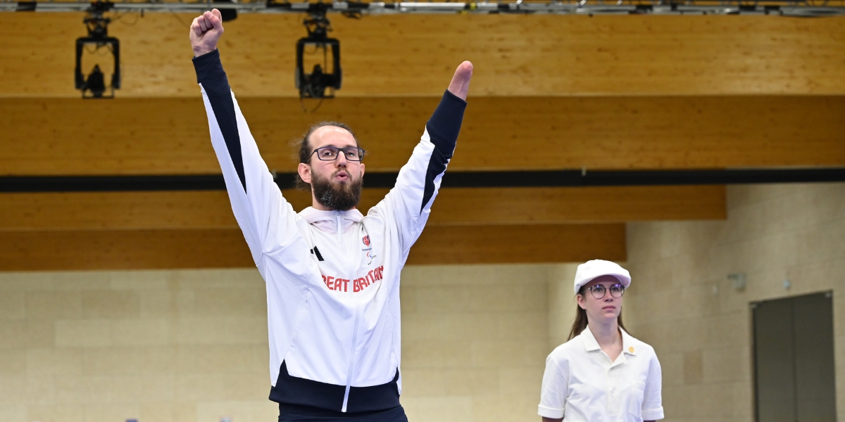 Tim Jeffery at Paralympics