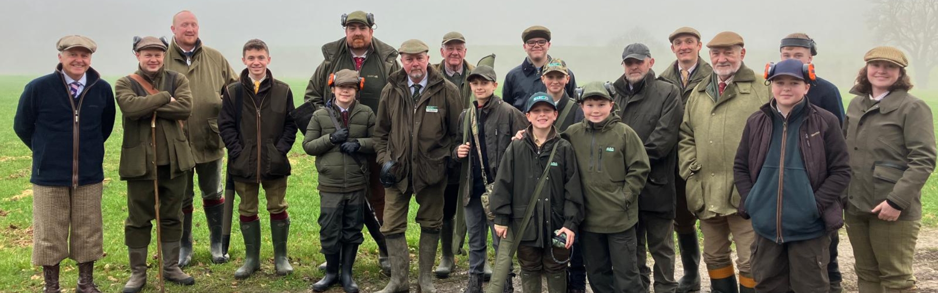 Young Shots driven day Ashbourne