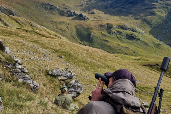 stalking in Scottish highlands