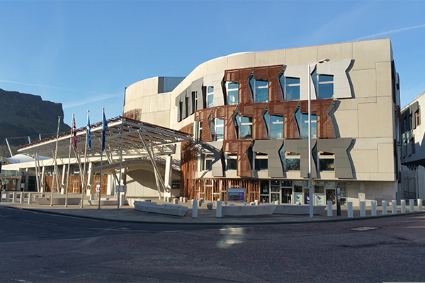 Scottish parliament building