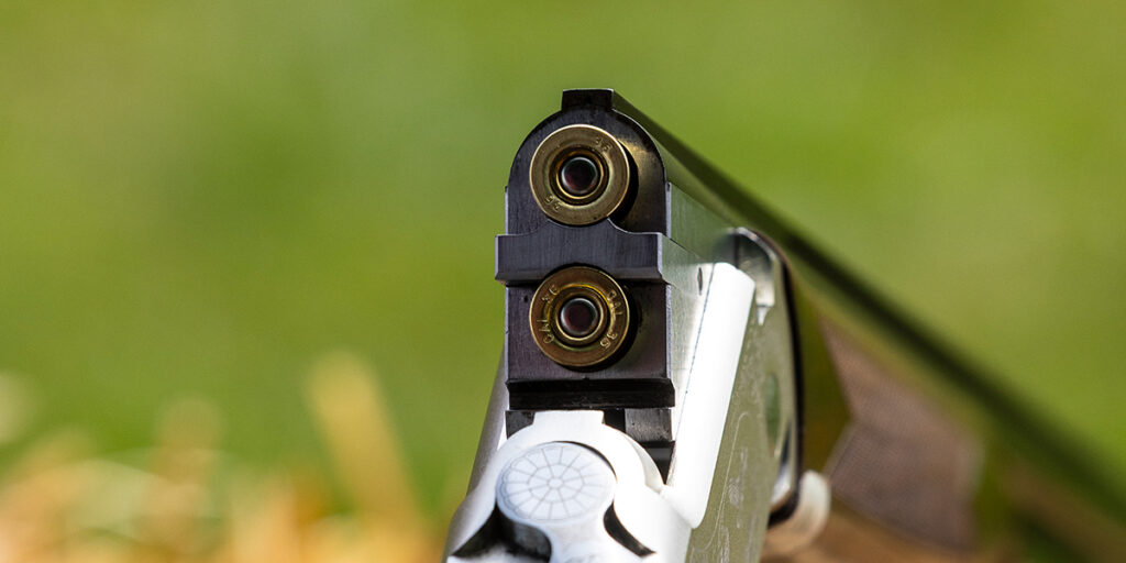 Broken shotgun